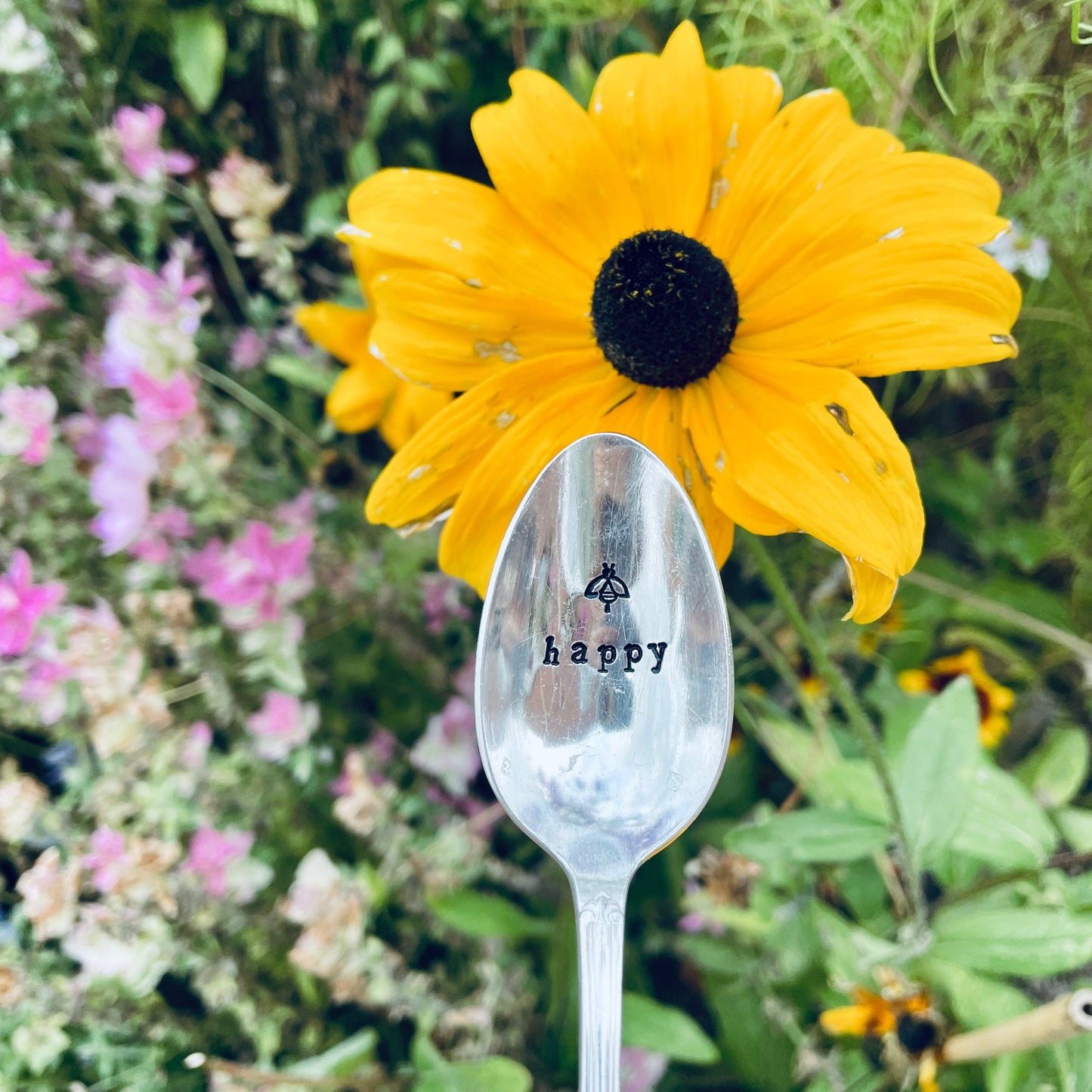 Bee Happy - Vintage Teaspoon