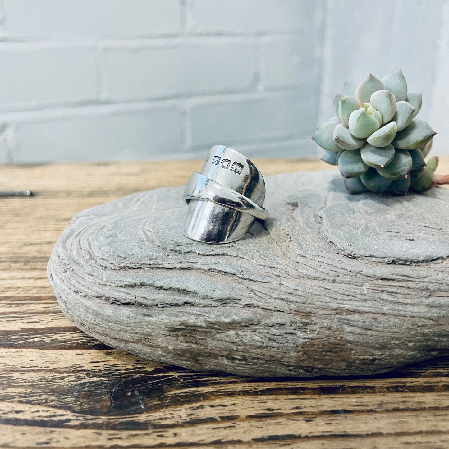 London 1905 Spoon Ring - Sterling Silver