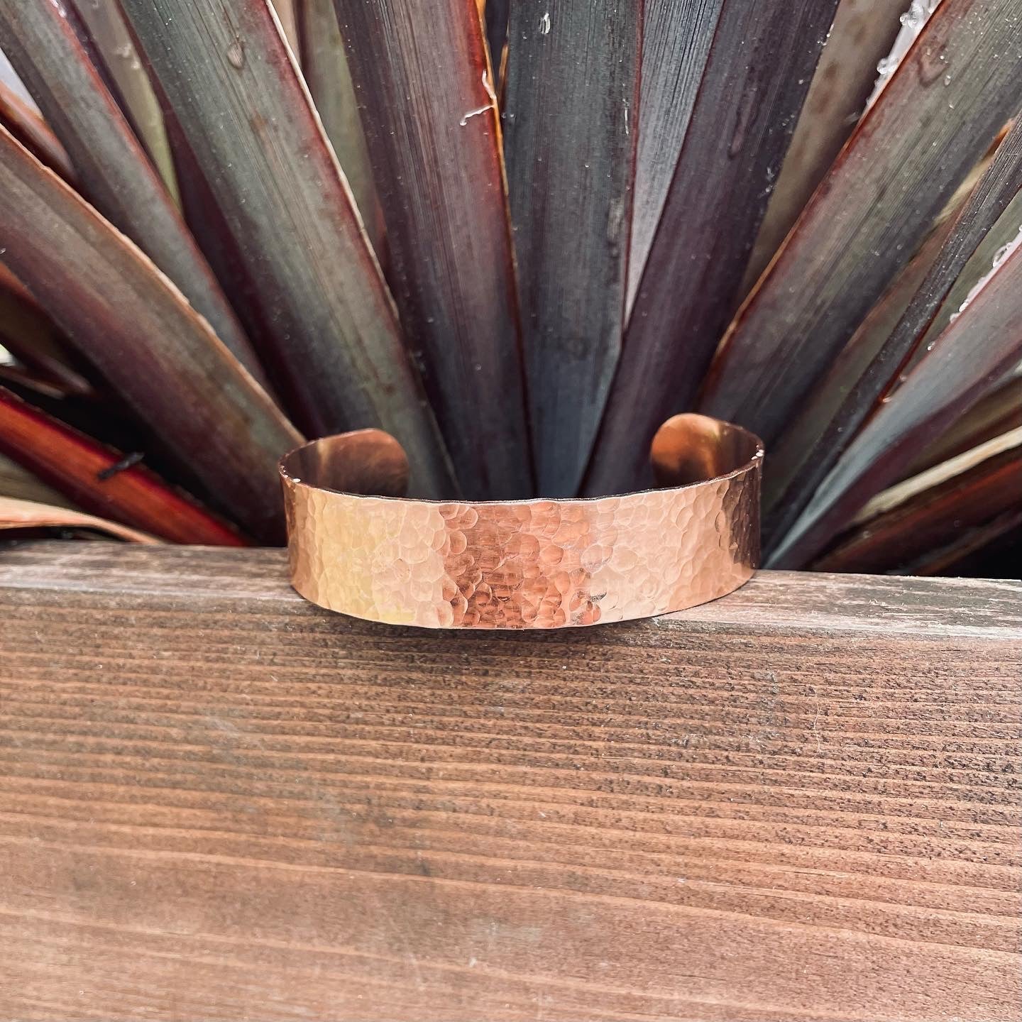 Mens Personalised Copper Cuff